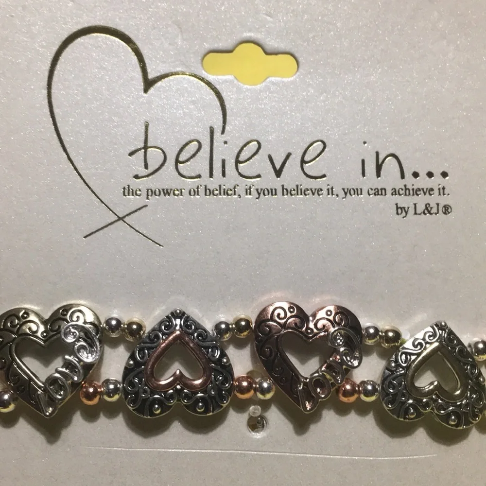 🔥Brandnew braceletengravedwithheartsandlove